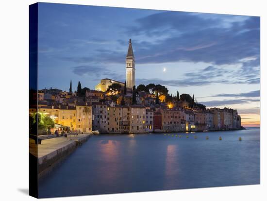 Steeple, Rovinj, Istria, Croatia-Rainer Mirau-Stretched Canvas