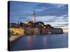 Steeple, Rovinj, Istria, Croatia-Rainer Mirau-Stretched Canvas
