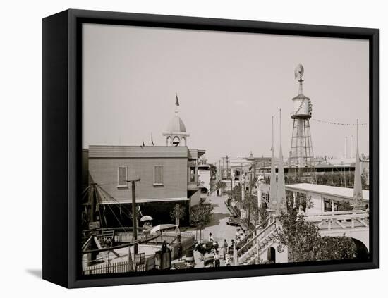 Steeplechase Park, Coney Island, N.Y.-null-Framed Stretched Canvas