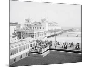 Steeplechase Pier, Atlantic City, NJ, c. 1905-Vintage Photography-Mounted Art Print