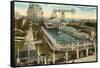 Steeplechase Swimming Pool, Coney Island, New York City-null-Framed Stretched Canvas