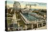 Steeplechase Swimming Pool, Coney Island, New York City-null-Stretched Canvas