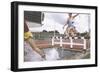 Steeplechase Water Jump-null-Framed Photographic Print