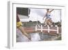 Steeplechase Water Jump-null-Framed Photographic Print