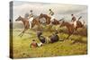 Steeplechase with Faller-George Wright-Stretched Canvas