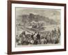 Steeplechase with Gentlemen Riders at Madrid-null-Framed Giclee Print
