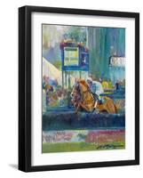 Steeplechase-Lucy P. McTier-Framed Giclee Print