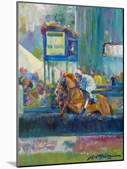 Steeplechase-Lucy P. McTier-Mounted Giclee Print