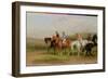 Steeplechasing: at the Start-William Joseph Shayer-Framed Giclee Print