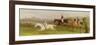 Steeplechasing: the Hurdle, 1869-William Joseph Shayer-Framed Premium Giclee Print