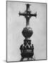 Steeplejacks on the Summit of St Paul's Cathedral, London, 1926-1927-null-Mounted Giclee Print