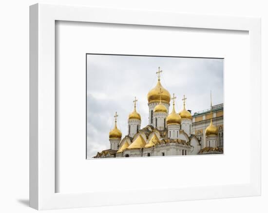 Steeples of Annunciation Cathedral, The Kremlin, Moscow, Moscow Oblast, Russia-Ben Pipe-Framed Photographic Print