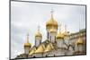Steeples of Annunciation Cathedral, The Kremlin, Moscow, Moscow Oblast, Russia-Ben Pipe-Mounted Photographic Print
