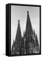 Steeples on the Cologne Cathedral-Owen Franken-Framed Stretched Canvas