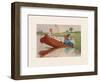 Steer Henry, You're the Coxswain!-Charles Crombie-Framed Premium Giclee Print