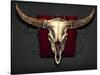 Steer Skull 01-FlyLand Designs-Stretched Canvas