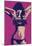 Steez Bikini Boombox - Purple-null-Mounted Poster