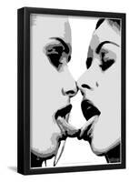 Steez French - BW-null-Framed Poster