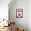 Steez French Pink Art Print Poster-null-Framed Poster displayed on a wall