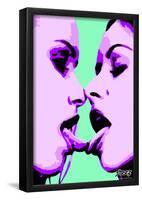Steez French Purple Art Print Poster-null-Framed Poster