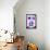 Steez French Purple Art Print Poster-null-Framed Poster displayed on a wall