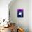 Steez Headphone Chimp - Purple Art Poster Print-Steez-Mounted Poster displayed on a wall