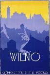 Wilno (Vilnius)-Stefan Norblin-Framed Art Print