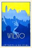 Wilno (Vilnius)-Stefan Norblin-Mounted Art Print