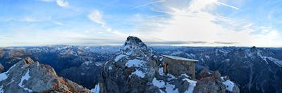 Panoramic View from the Watzmanngipfel to Steinernes Meer-Stefan Sassenrath-Photographic Print