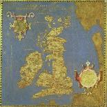 Map of the Sixteenth Century British Isles, from the "Sala Delle Carte Geografiche"-Stefano And Danti Bonsignori-Giclee Print