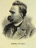 Portrait of Friedrich Nietzsche-Stefano Bianchetti-Giclee Print