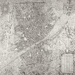 Map of Florence, 1584-Stefano Bonsignori-Giclee Print