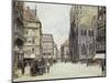 Stefanplatz, Vienna-Rudolf Bernt-Mounted Giclee Print