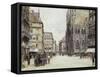 Stefanplatz, Vienna-Rudolf Bernt-Framed Stretched Canvas