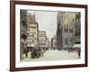 Stefanplatz, Vienna-Rudolf Bernt-Framed Giclee Print