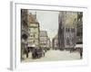 Stefanplatz, Vienna-Rudolf Bernt-Framed Giclee Print