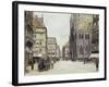 Stefanplatz, Vienna-Rudolf Bernt-Framed Giclee Print