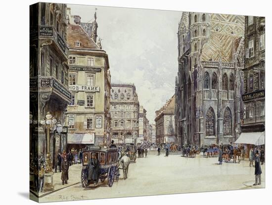 Stefanplatz, Vienna-Rudolf Bernt-Stretched Canvas