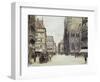 Stefanplatz, Vienna-Rudolf Bernt-Framed Giclee Print