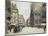 Stefanplatz, Vienna-Rudolf Bernt-Mounted Giclee Print