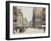 Stefansplatz, Vienna-Rudolf Bernt-Framed Giclee Print