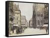 Stefansplatz, Vienna-Rudolf Bernt-Framed Stretched Canvas
