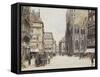 Stefansplatz, Vienna-Rudolf Bernt-Framed Stretched Canvas