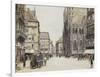 Stefansplatz, Vienna-Rudolf Bernt-Framed Giclee Print