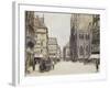 Stefansplatz, Vienna-Rudolf Bernt-Framed Giclee Print