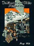 Transportation in the Italian Alps, November 1921-Steffan-Giclee Print