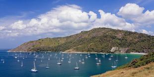 Thailand, Phuket, Nai Harn Beach, Bay, Sailboats-Steffen Beuthan-Framed Photographic Print