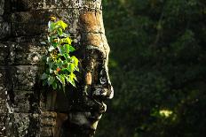 Face of Bayon-Steffen Hoppe-Stretched Canvas