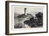 Stegeborg Ruin, Gotha Canal, Sweden, 19th Century-null-Framed Giclee Print