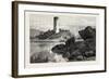 Stegeborg Ruin, Gotha Canal, Sweden, 19th Century-null-Framed Giclee Print